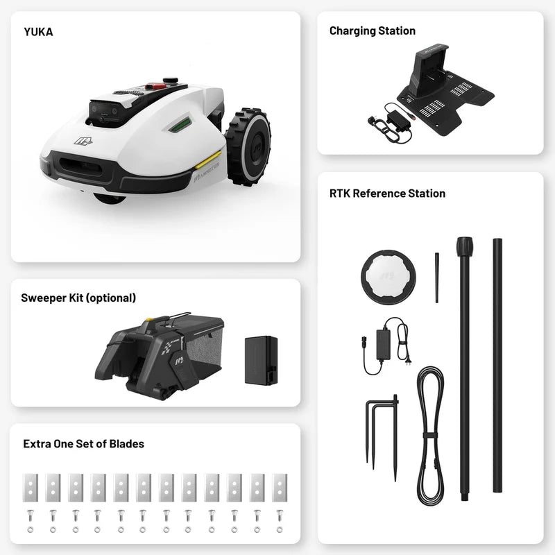 YUKA Mähroboter ohne Begrenzungskabel